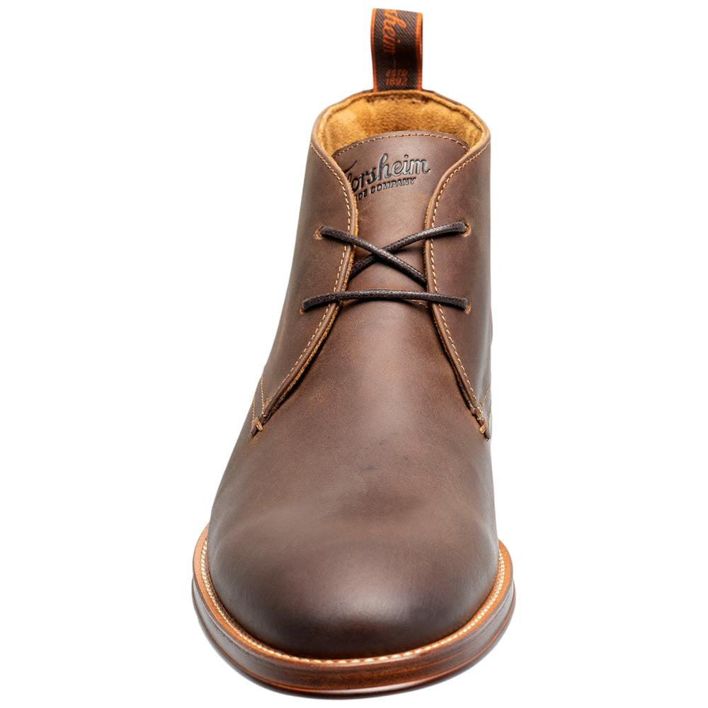 Florsheim Men's Brown Crazy Horse Leather Chukka Boot Rucci
