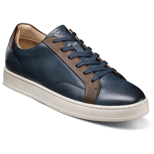 Florsheim Norwalk Navy Multi Monopoli Lace To Toe Casual Sneaker (USA Men Size)