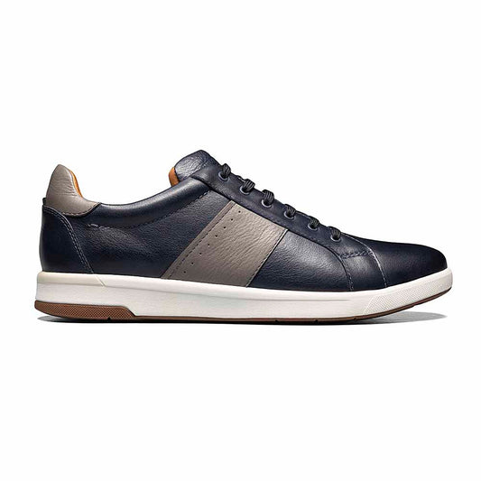 Florsheim Crossover Navy Leather Men's Lace to Toe Sneaker