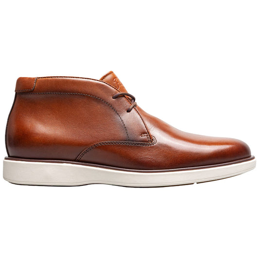 Florsheim Avenue Men's Cognac Smooth Leather Plain Toe Chukka Boot