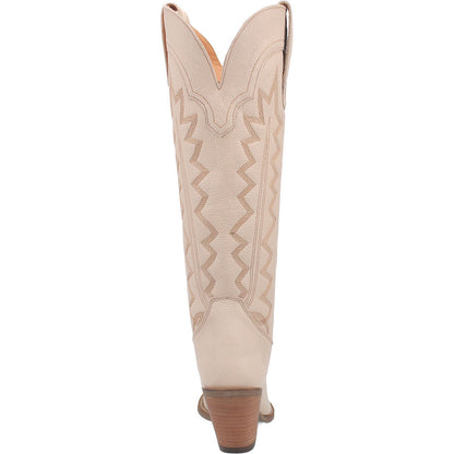 Dingo High Cotton Sand Leather Western Boots for Women