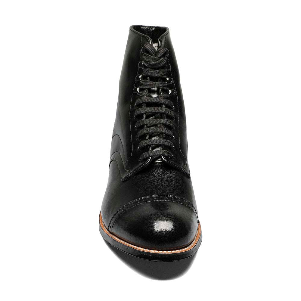 Stacy Adams Classic Madison Black Leather Cap Toe Dress Boot (USA Men Size)