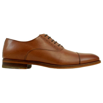 Alan Payne Men’s Clark Brandy Cap Toe Calfskin Oxford Shoes