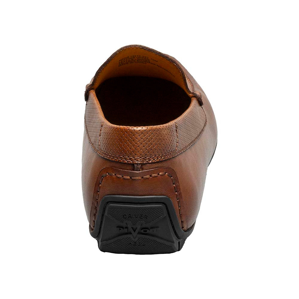 Florsheim Motor Cognac Leather Moc Toe Venetian Driving Shoe (USA Men Size)