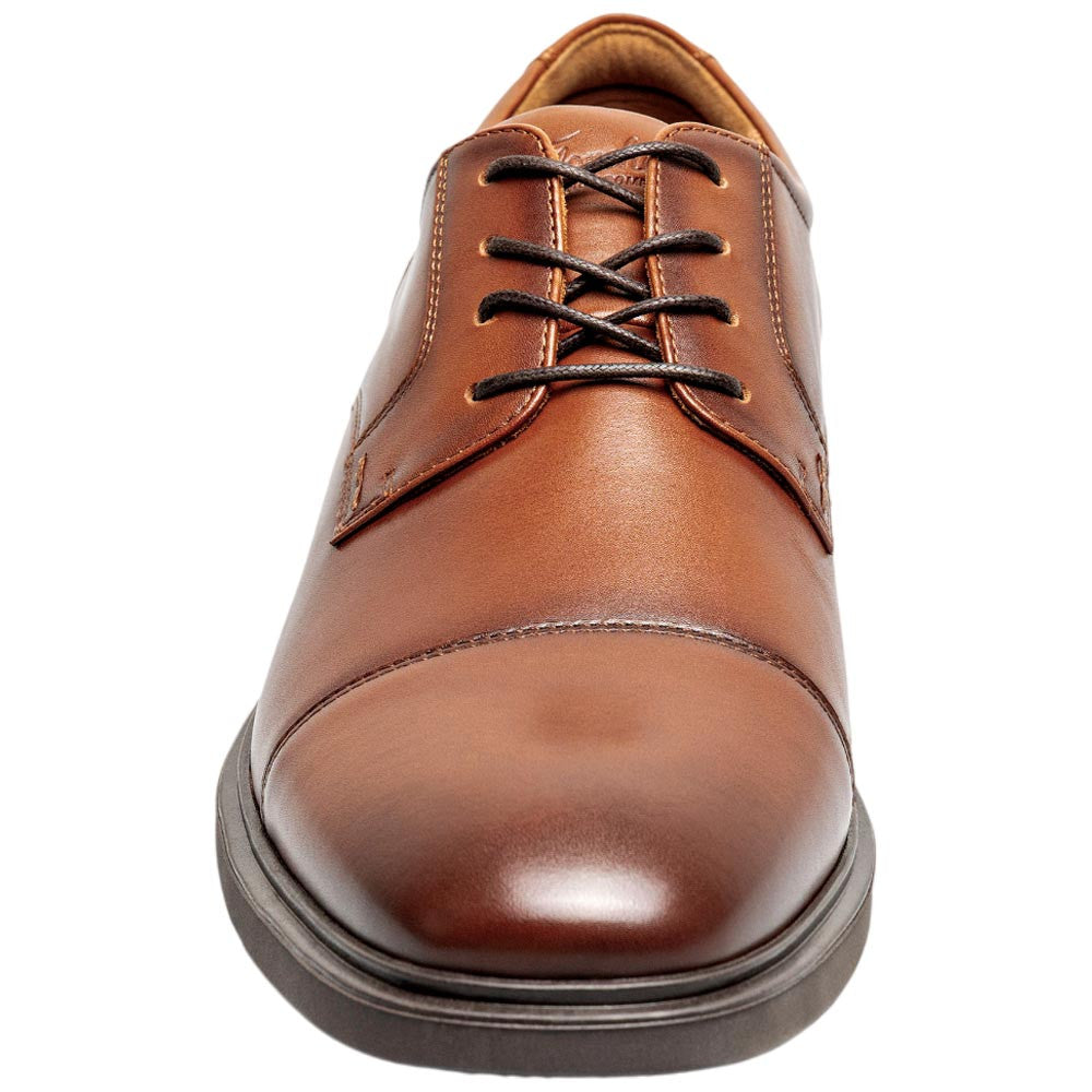 Florsheim Men's Waterproof Cap Toe Cognac Oxford Forecast II