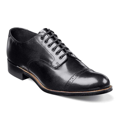 Stacy Adams Men's Black Madison Cap Toe Oxford