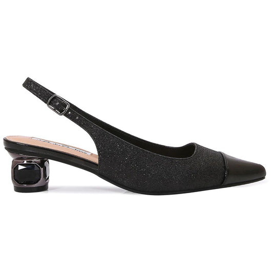 Lady Couture Saphire Pump 1.5” In Black