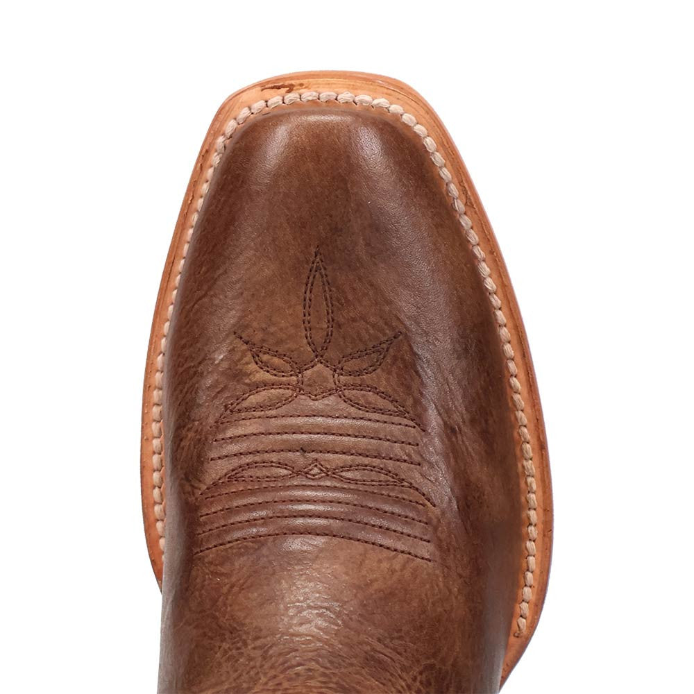 Dan Post Adelaide Camel Leather Cutter Toe Western Cowgirl Boots