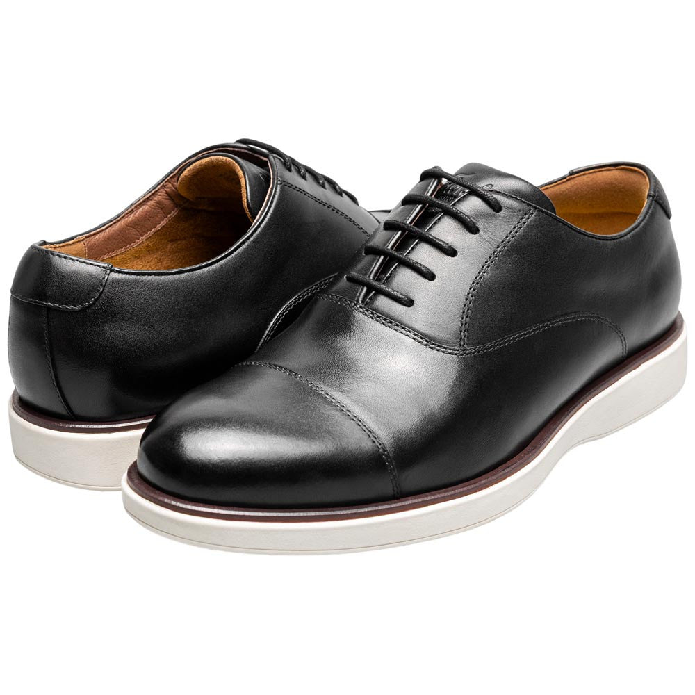 Florsheim Avenue Men's Black Leather Cap Toe Oxford
