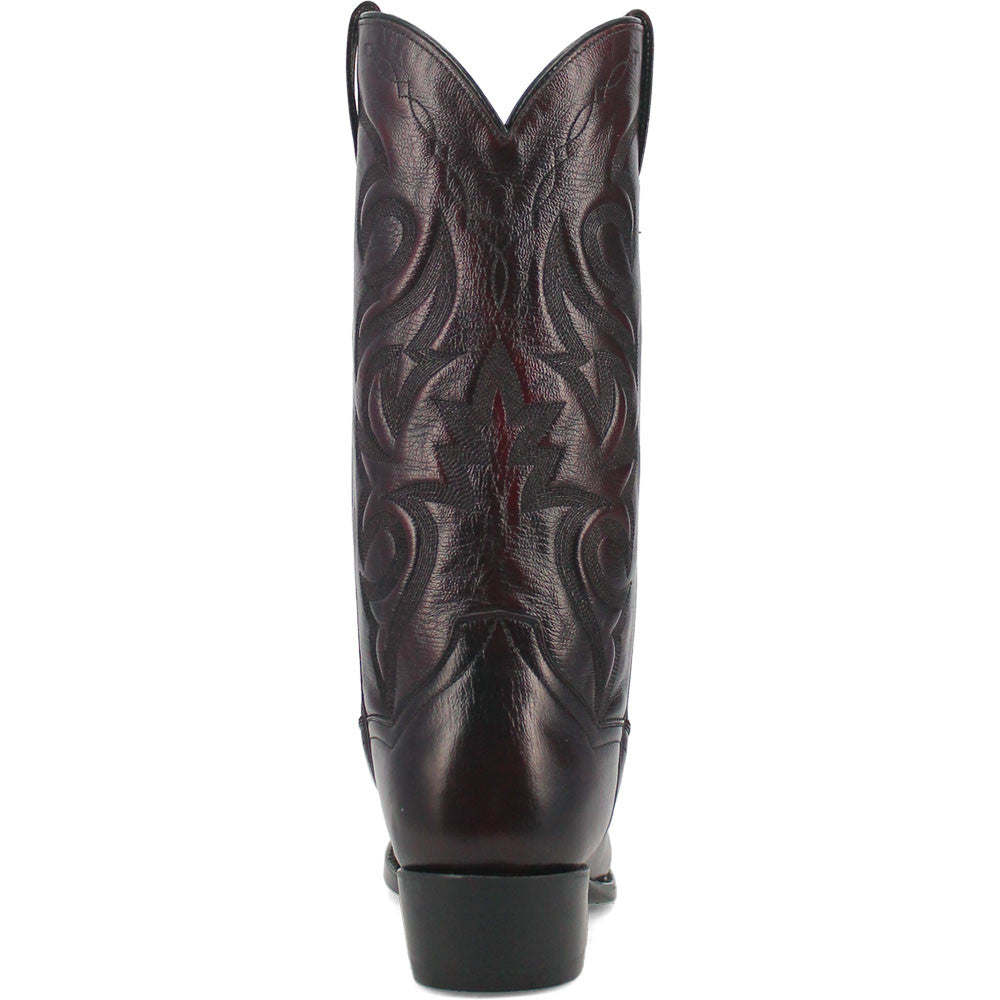 Dan Post Men’s Milwaukee 13” Round Toe Cherry Black Cowboy Boot