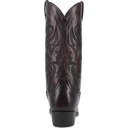 Dan Post Men’s Milwaukee 13” Round Toe Cherry Black Cowboy Boot