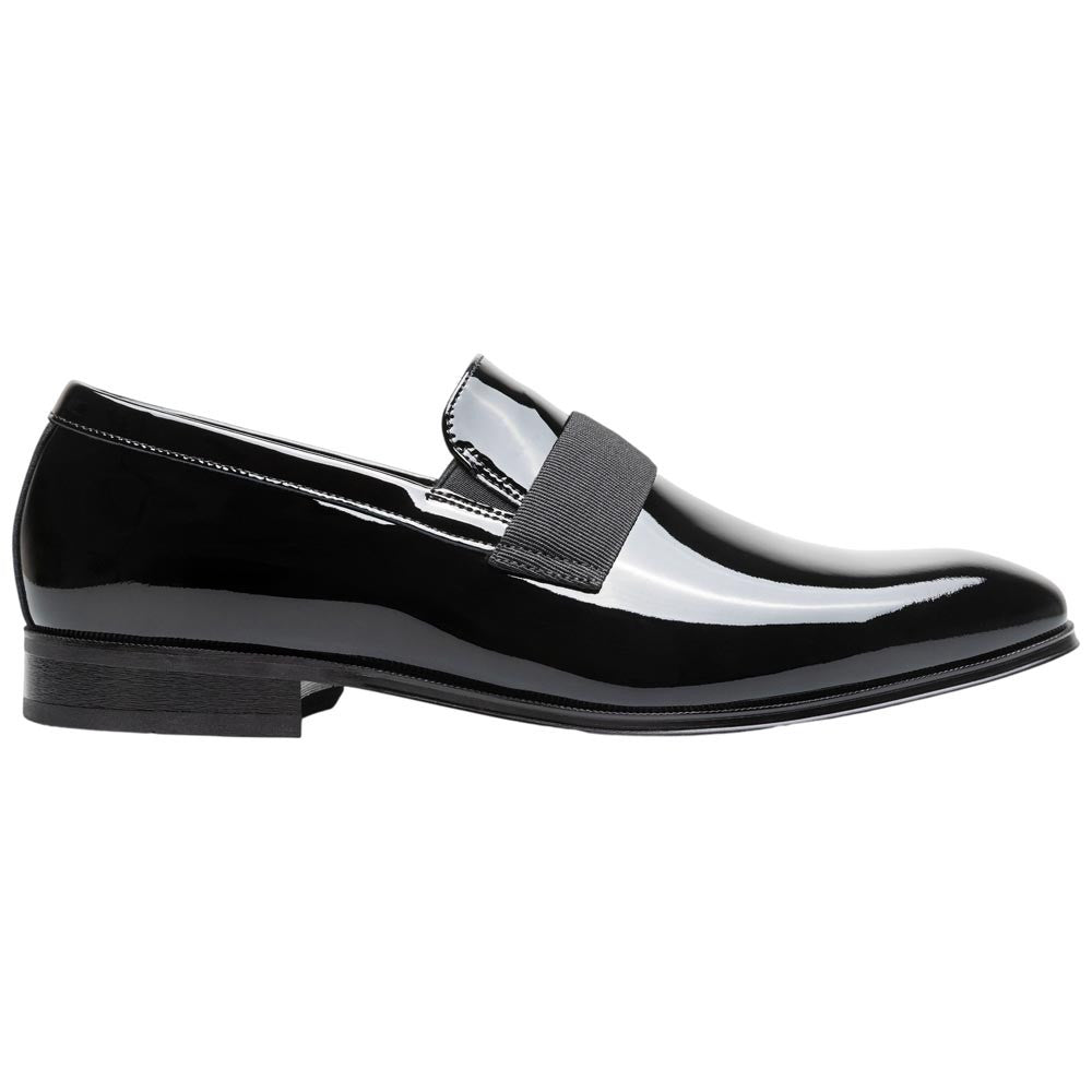 Florsheim Men's Hi Shine Black Patent Leather Strap Loafer