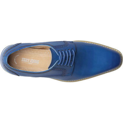 Stacy Adams Barringer Plain Toe Oxford in Navy