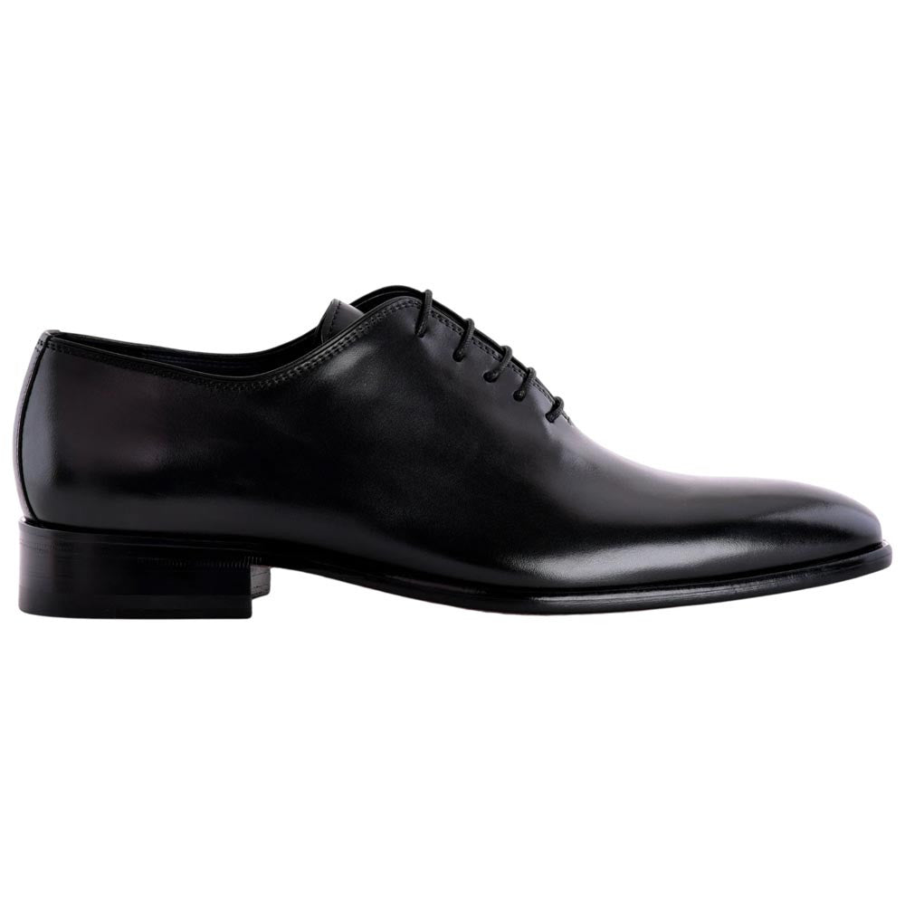 Corrente Men's Calfskin Lace-Up Oxford - Black