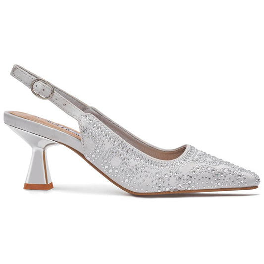 Lady Couture Lucy Pumps 2.5" Heels in Silver