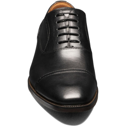Florsheim Sorrento Black Smooth Leather Cap Toe Oxford Shoes