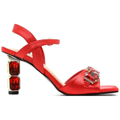 Lady Couture Delight 2.5" Sandal in Red