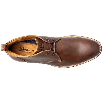 Florsheim Men's Brown Crazy Horse Leather Chukka Boot Rucci