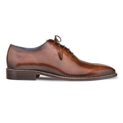 Mezlan Men's Enterprise Plain Toe Balmoral in Brown