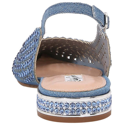 Lady Couture 0.75” Heel Emmy Flats in Blue