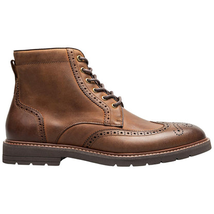 Florsheim Redford Brown Men's Wingtip Lace Up Boot