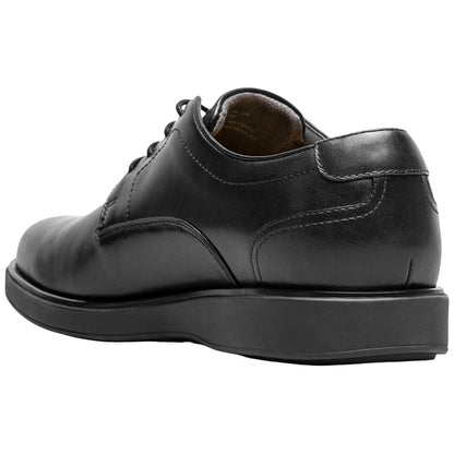 Florsheim Avenue Men's Black Smooth Leather Plain Toe Oxford