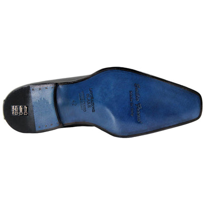 EMILIO FRANCO Tommaso Black Calf-Skin Leather Loafers