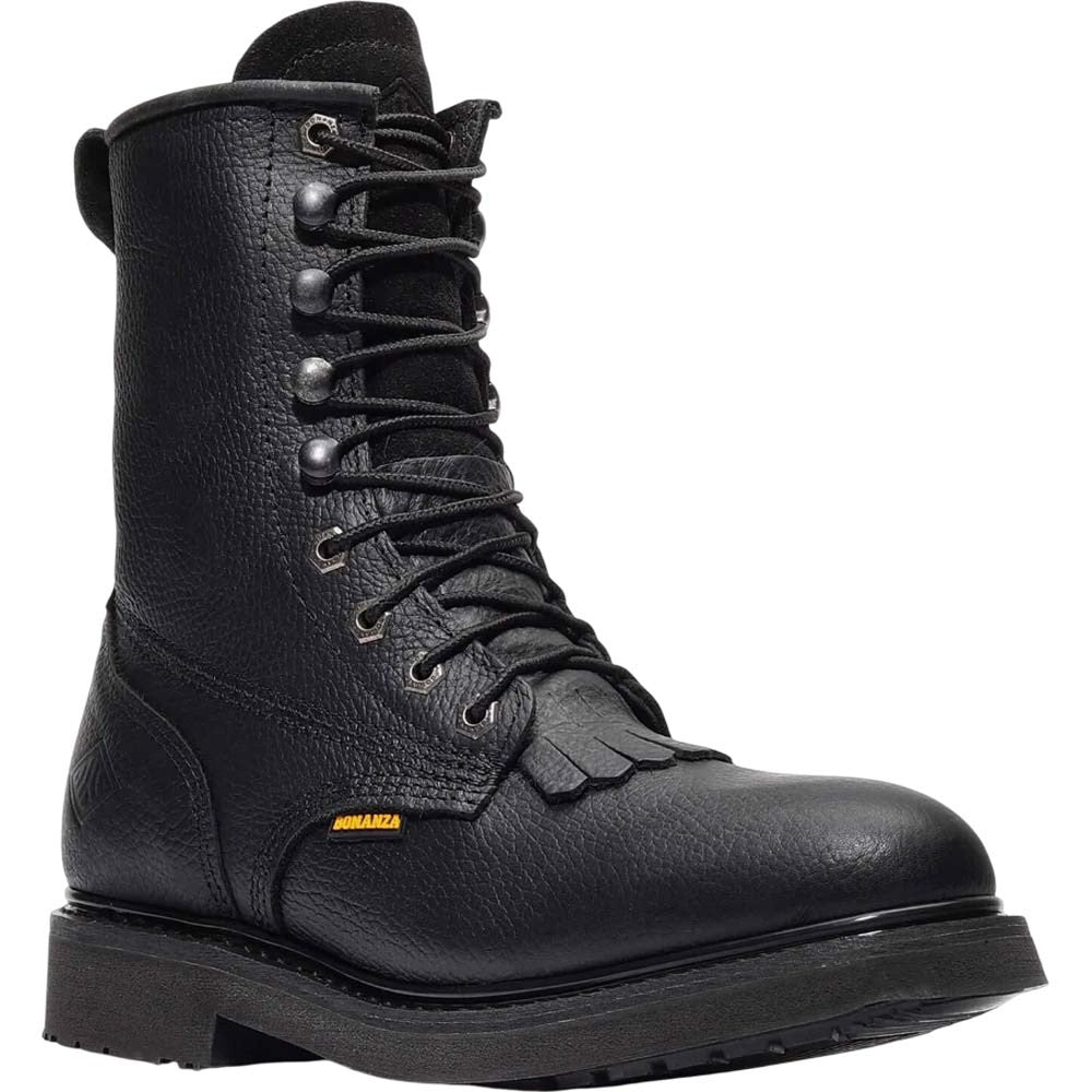 Bonanza Rancher 8” Black Work Boots