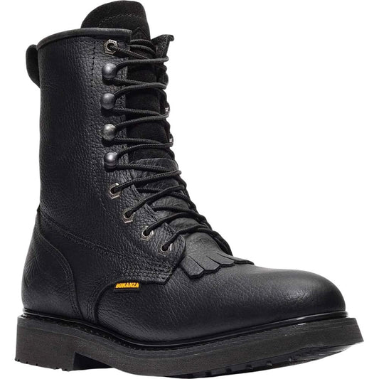 Bonanza Rancher 8” Black Work Boots