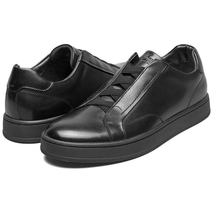Florsheim Monopoli Black Elastic Lace To Toe Casual Sneaker