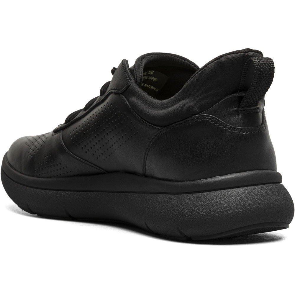 Florsheim Fleet Black Multi Knit Elastic Lace Casual Sneaker