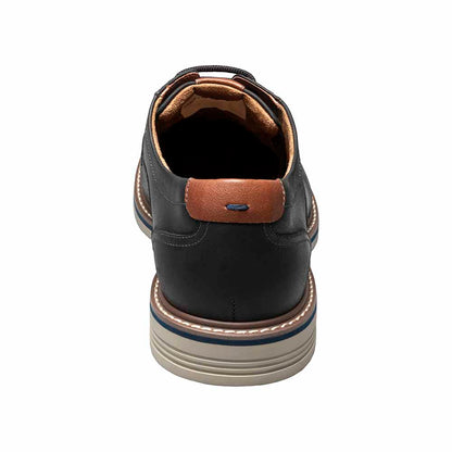 Florsheim Norwalk Black CH Soft Leather Cap Toe Casual Derby (USA Men Size)