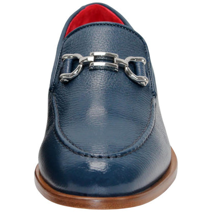 Edgardo Lagoon Italian Deer Skin Leather Loafers | Emilio Franco Dress Loafers for Men