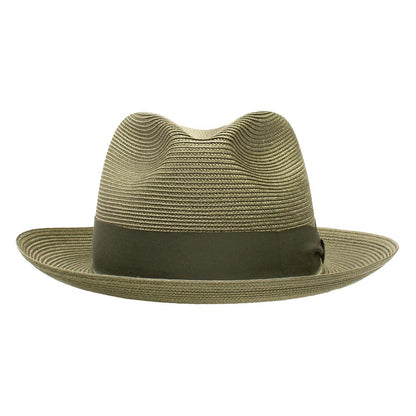 Dobbs Rosebud Olive Florentine Milan Straw Dress Hat