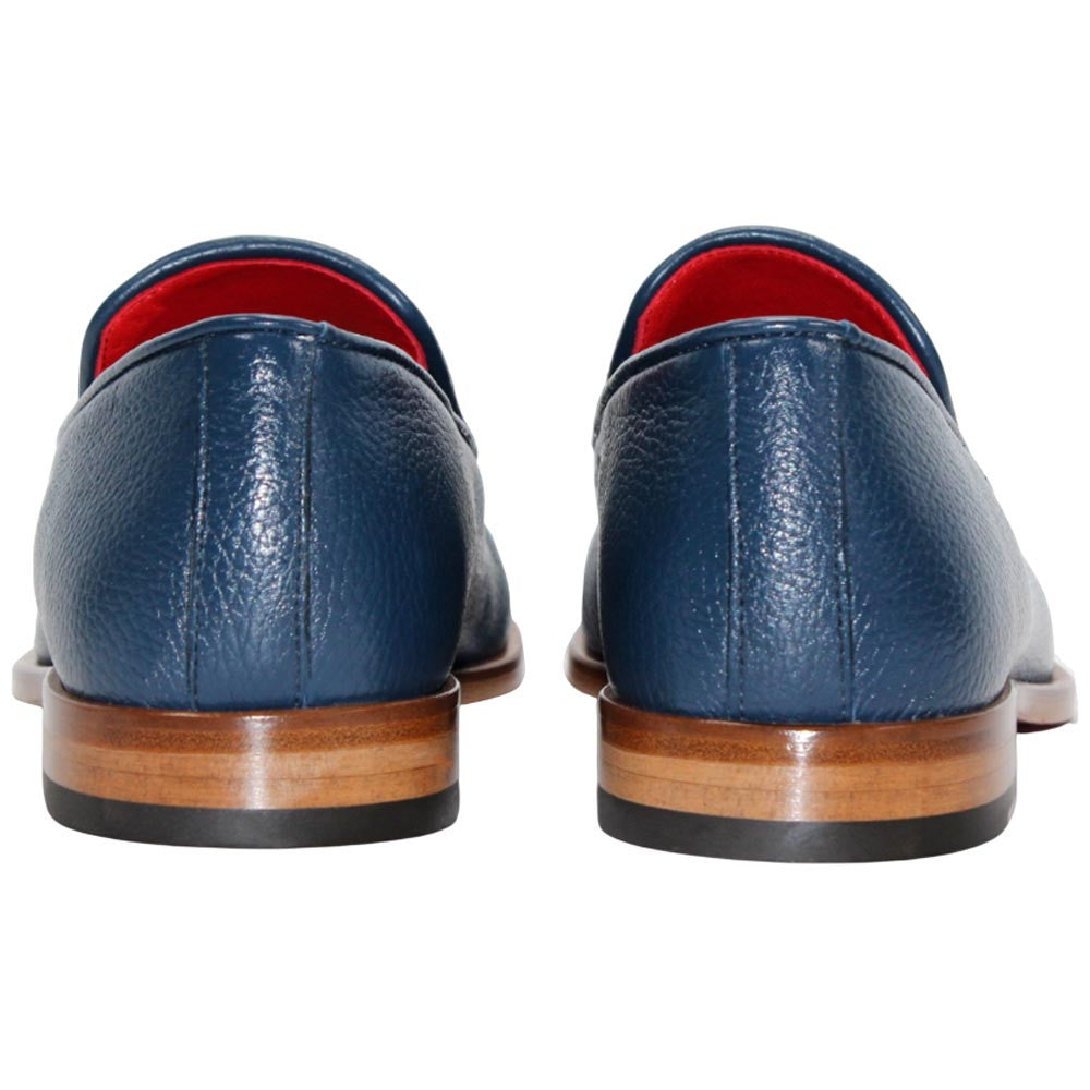 Edgardo Lagoon Italian Deer Skin Leather Loafers | Emilio Franco Dress Loafers for Men