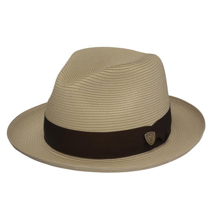 Dobbs Rosebud Sand Florentine Milan Straw Hat