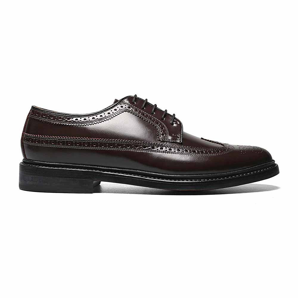 Florsheim Kenmoor Imperial Burgundy Smooth Leather Wingtip Derby (USA Men Size)