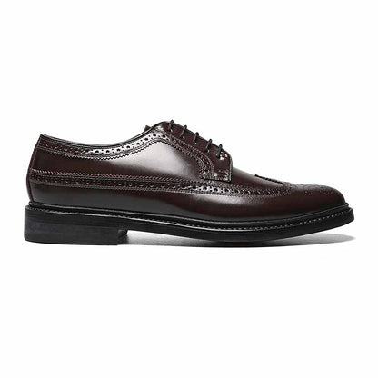 Florsheim Kenmoor Imperial Burgundy Smooth Leather Wingtip Derby (USA Men Size)