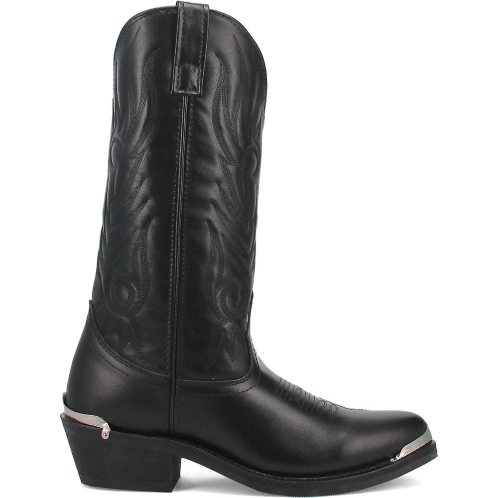 Laredo Black Crazy Horse Leather Boots