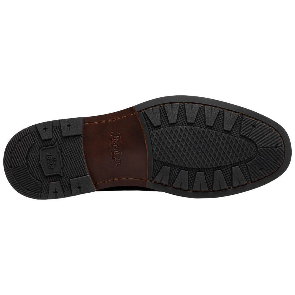 Florsheim Anthem Plain Toe Black Leather Chukka Boot for Men