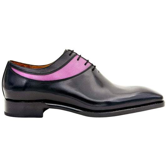 Ugo Vasare Oliver Goodyear Welt Plain Toe Purple Dress Shoes