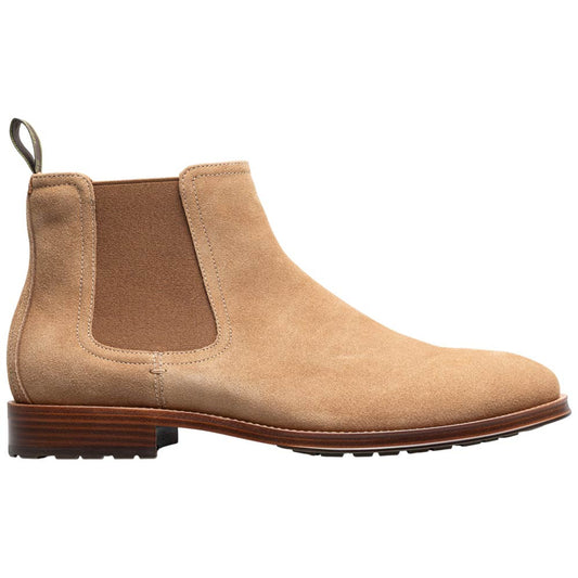 Florsheim Men's Lug Sand Suede Leather Chelsea Boot Rucci