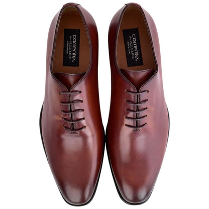 Corrente Men's Calfskin Lace-Up Oxford - Tan