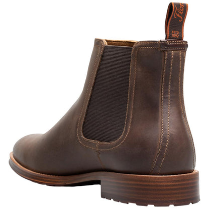 Florsheim Men's Lug Brown Crazy Horse Suede Chelsea Boot Rucci