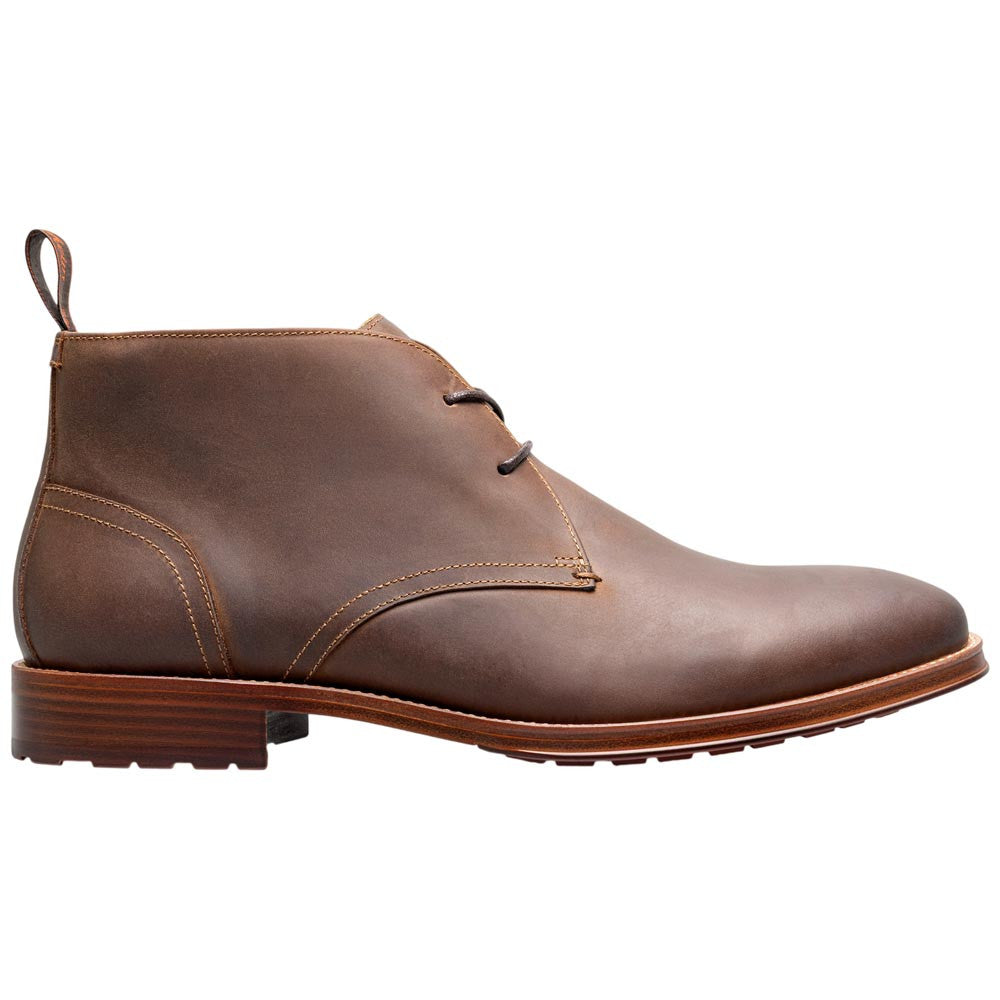 Florsheim Men's Brown Crazy Horse Leather Chukka Boot Rucci