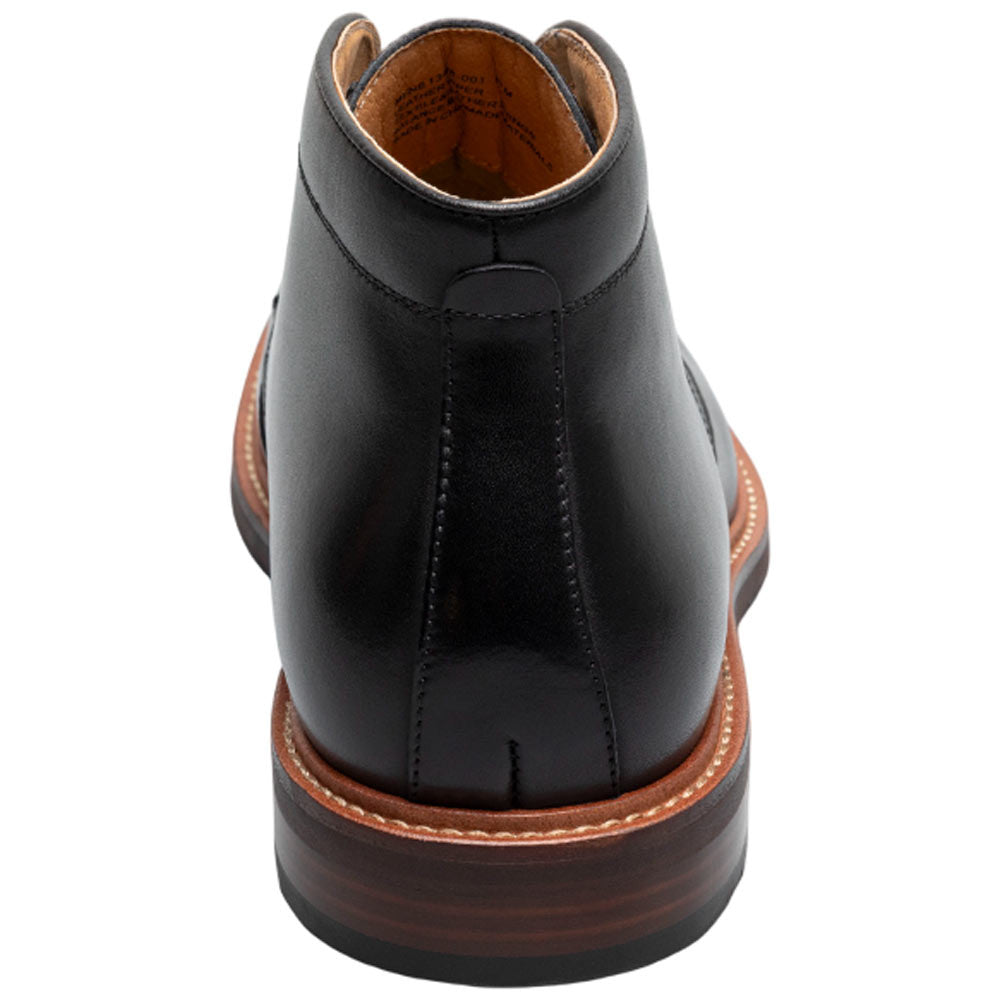 Florsheim Anthem Plain Toe Black Leather Chukka Boot for Men
