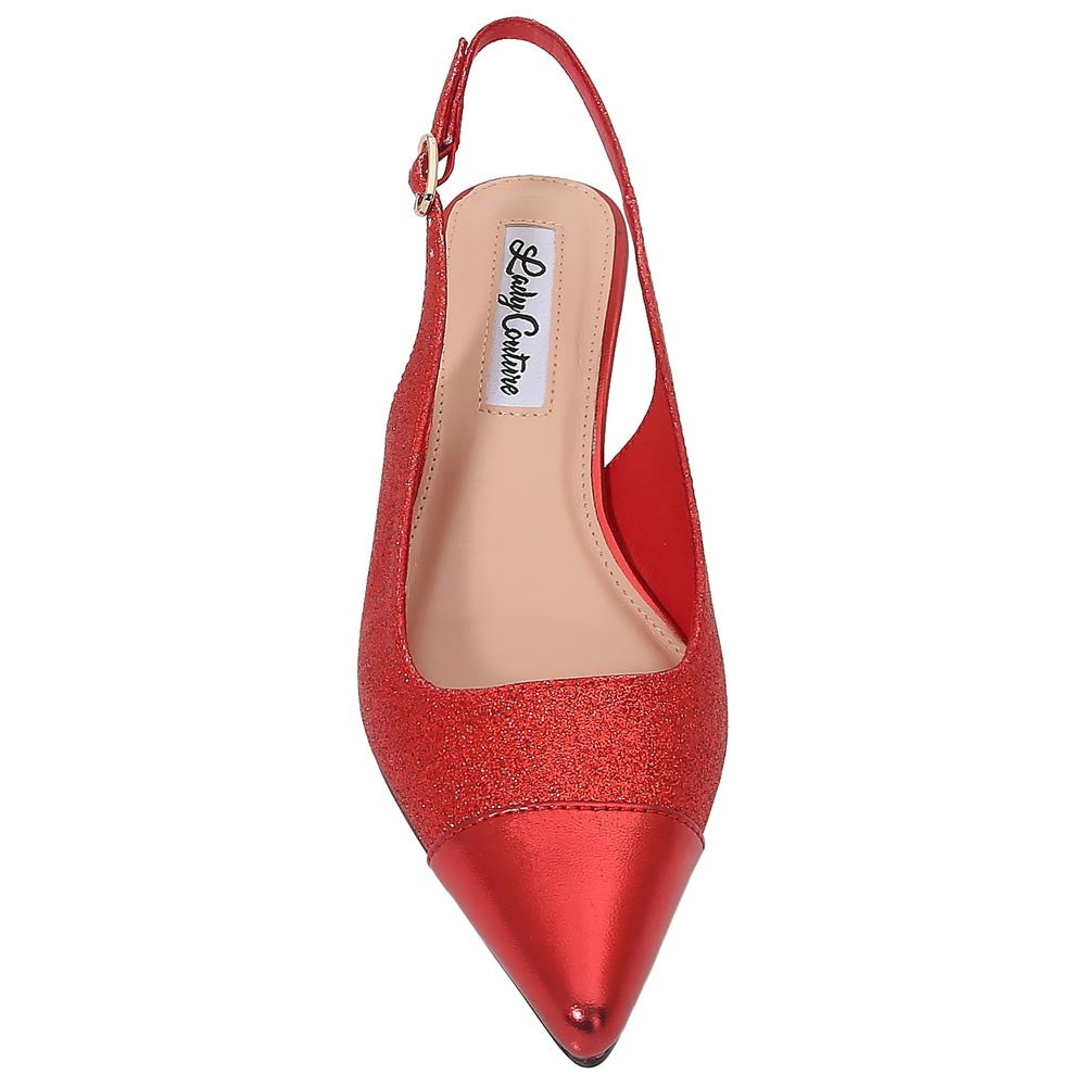 Lady Couture Saphire Pump 1.5” In Red