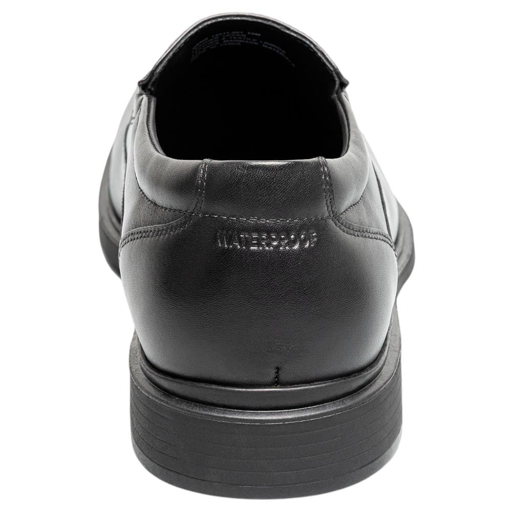 Florsheim Men's Waterproof Bike Toe Black Leather Loafer Forecast II
