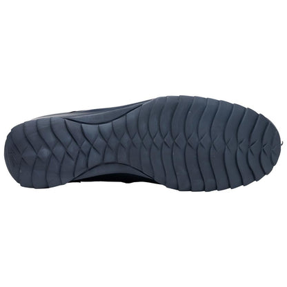 Marco Di Milano Udine Genuine Hornback Caiman & Calf Leather Sneaker - Navy