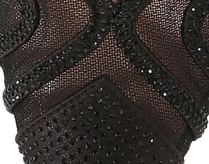 Lady Couture Gala 3.5” Sculpted Heel Pumps in Black